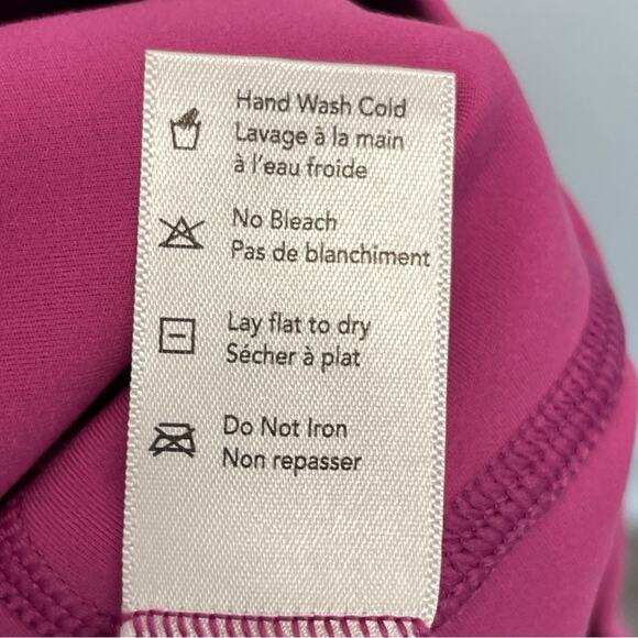 L*Space Active Shorts Side Tie Channing Short Bae Berry - Picture 6 of 9